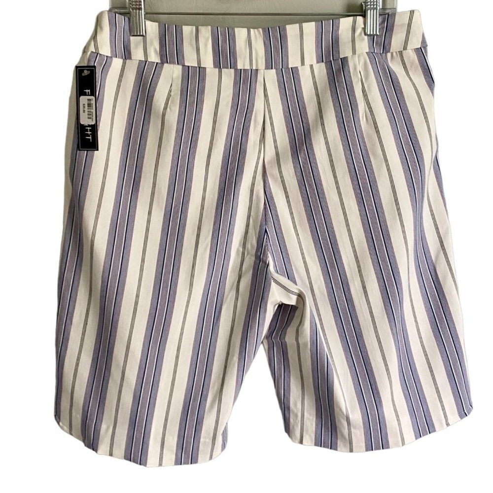 Fit Sight Women's Pull On Elastic Waistband Shorts with Pockets Size 12 NEW NWT